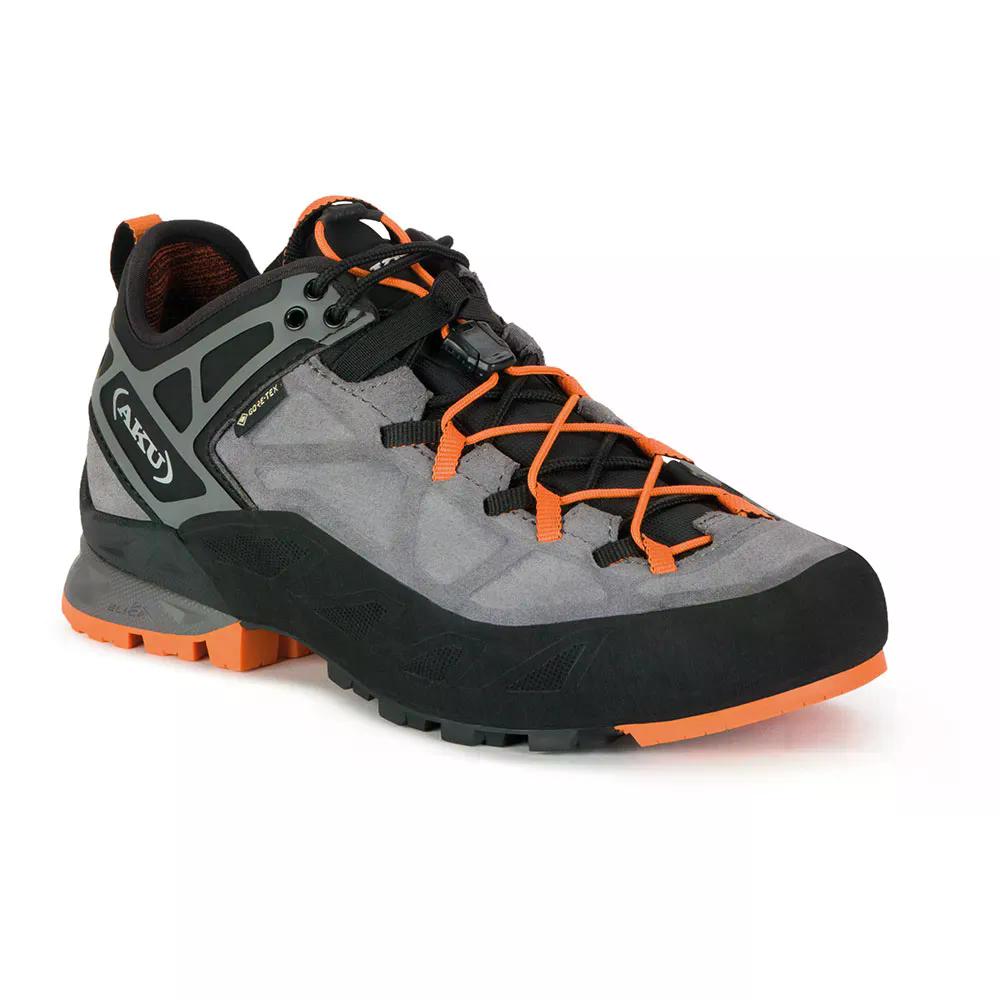 樂天商城 - アク ロック DFS II ゴアテックス アプローチシューズ （ Grey/Orange ） | AKU Rock DFS II gore-tex approach shoes [t]