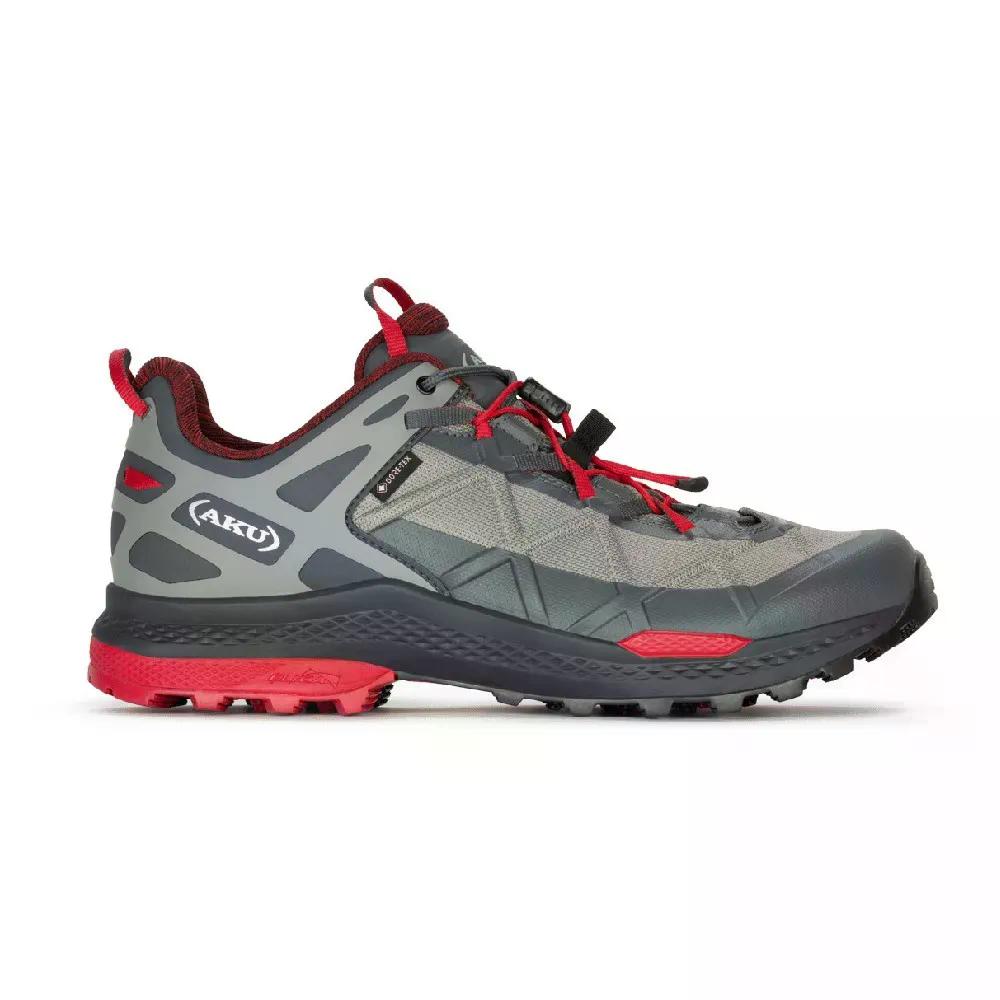 樂天商城 - アク ロケット DFS ゴアテックス アプローチシューズ （ Grey/Red ） | AKU Rocket DFS gore-tex approach shoes [t]