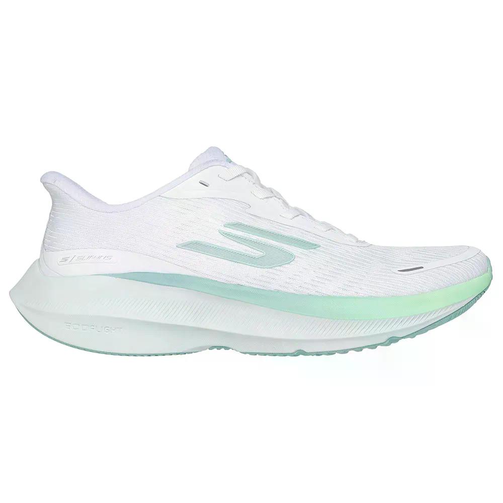 スケッチャーズ SKX エアロ ウェーブ バースト ランニングシューズ （ WhiteTextile/LightBlueTrim ） | SKECHERS SKX Aero Wave Burst running shoes [t]