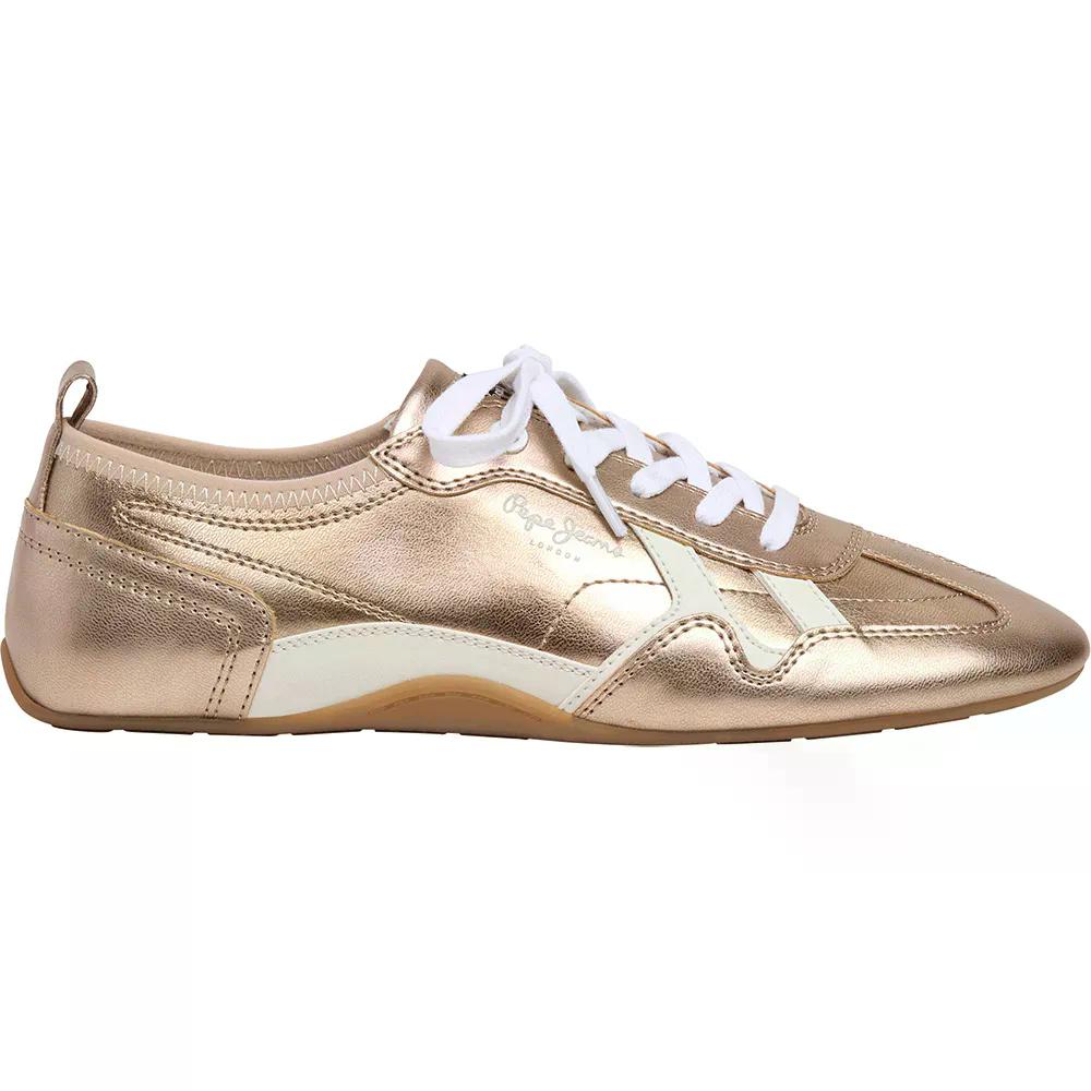 ペペジーンズ ノア シャイン スニーカー （ Gold ） | PEPE JEANS Noa Shine スニーカー [t]