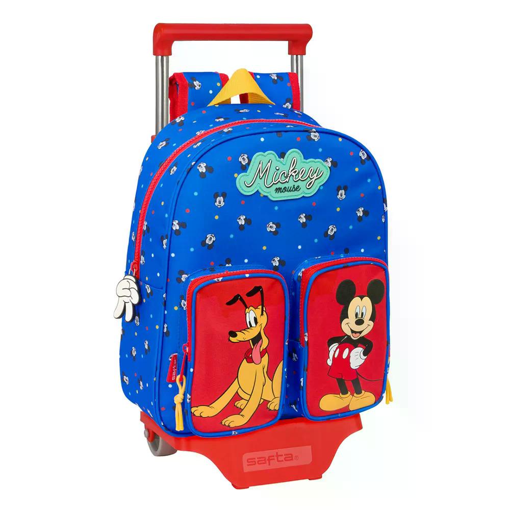 SAFTA Mickey Mouse Good Day キャリー付きリュックサック （ Multicolor ） [t]