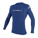 ラッシュガード - O'NEILL WETSUITS Basic Skins Crew L/S Long Sleeve Rash Guard ( Pacific...