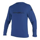 ラッシュガード - O'NEILL WETSUITS Basic Skins Rash Tee Long Sleeve Rash Guard ( Pacific...