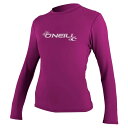 ラッシュガード - O'NEILL WETSUITS Basic Skins Sun Long Sleeve Rash Guard ( Fox Pink ) [...