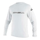 ラッシュガード - O'NEILL WETSUITS Basic Skins Rash Tee Long Sleeve Rash Guard ( White )...