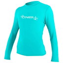 ラッシュガード - O'NEILL WETSUITS Basic Skins Sun Long Sleeve Rash Guard ( Light Aqua )...