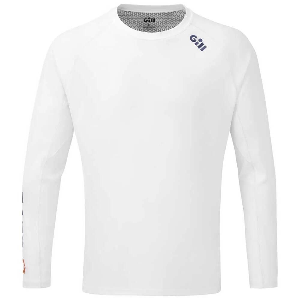 ラッシュガード - GILL Race Long Sleeve Rash Guard （ White ） [t]