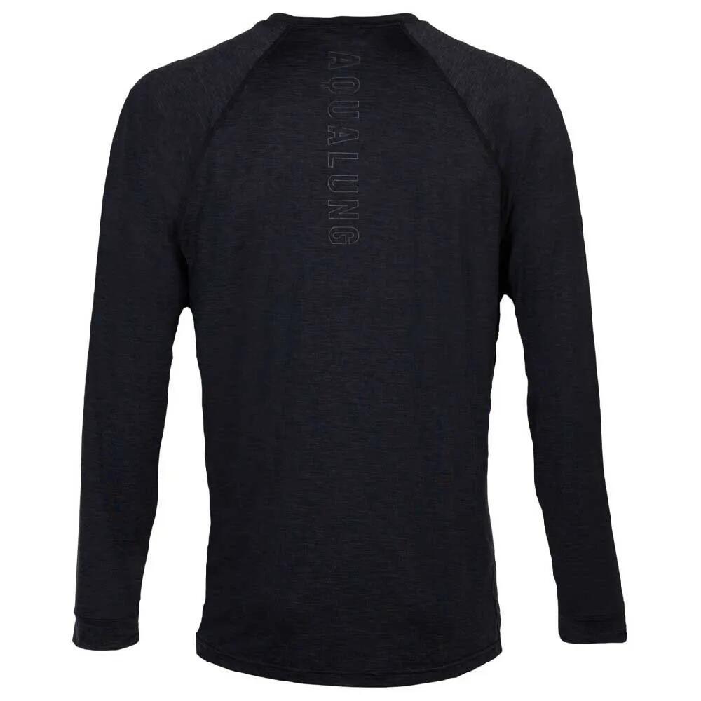 ラッシュガード - AQUALUNG Lf Long Sleeve Rash Guard （ Black / Grey ） [t] 2