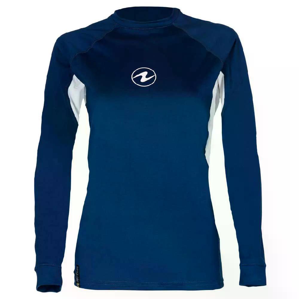 Rakuten - AQUALUNG LF 長袖ラッシュガード （ Navy/White ） [t]