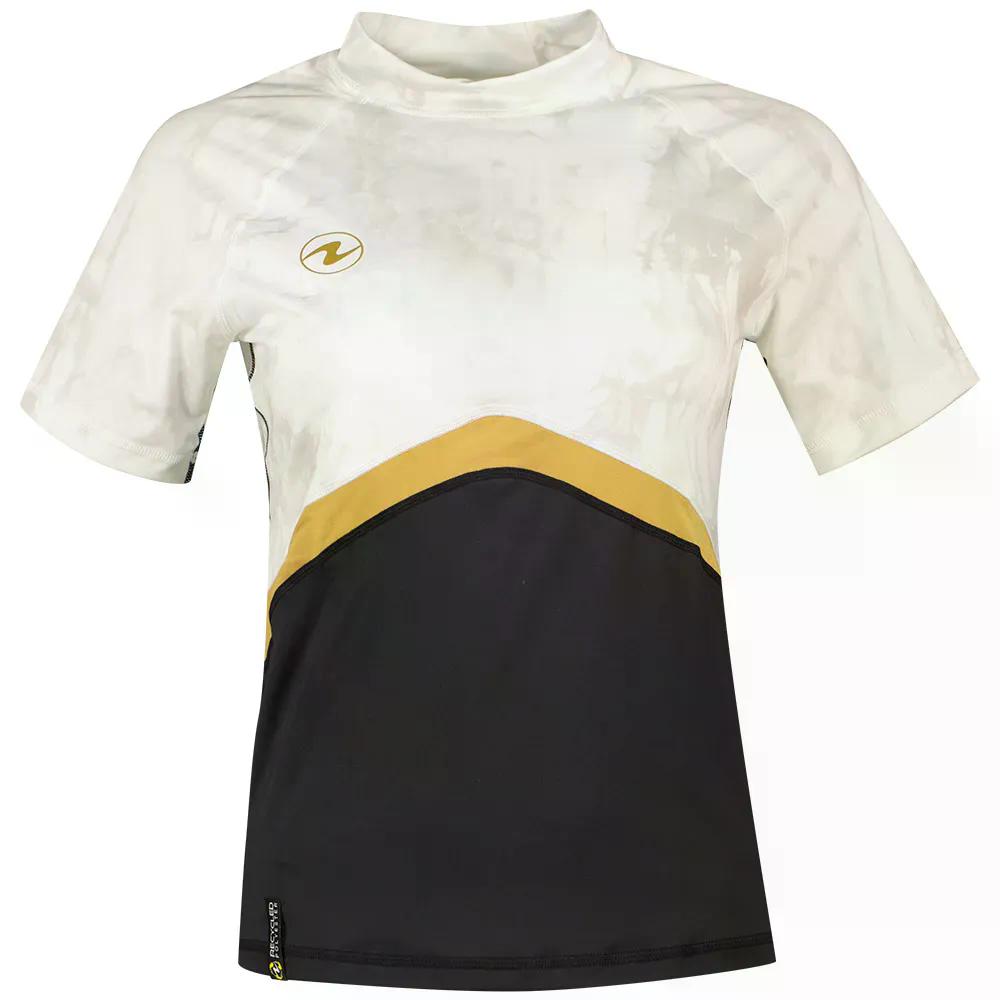 Rakuten - AQUALUNG Sf 半袖ラッシュガード （ Black/White ） [t]