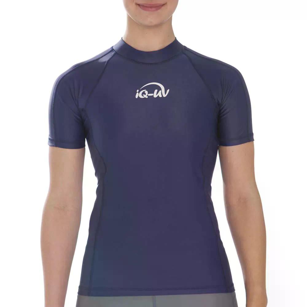 IQ-UV UV Aqua Slim Fit 半袖ラッシュガード （ Navy ） 