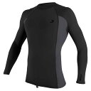 ラッシュガード - O'NEILL WETSUITS Premium Skins Long Sleeve Rash Guard ( Black / Graphi...