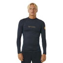 ラッシュガード - RIP CURL Dawn Patrol UPF Perf Long Sleeve Rash Guard ( Navy Marle ) [t...