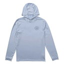 ラッシュガード - SALTY CREW Watermark hood sunshirt Long Sleeve Rash Guard ( Blue Fog )...