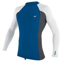 ラッシュガード - O'NEILL WETSUITS Premium skins Long Sleeve Rash Guard ( Deepsea / Grap...