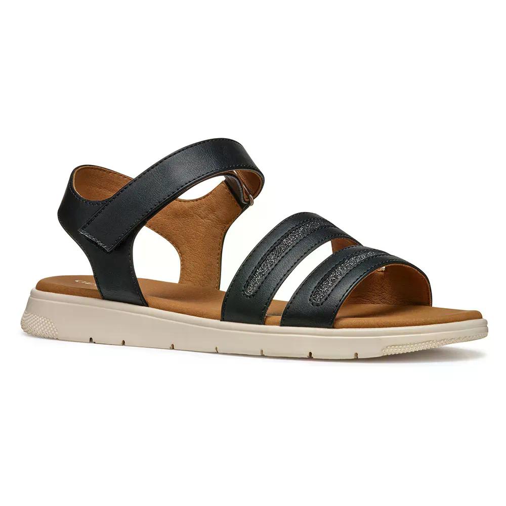 ジェオックス ダンドラ E サンダル ウーマン （ Black ） GEOX Dandra E sandals woman t