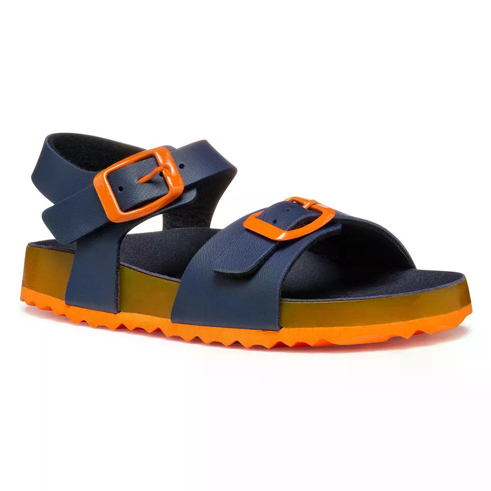 ジェオックス ギータ C サンダル ボーイズ （ Navy/Orange ） GEOX Ghita C sandals Boys t