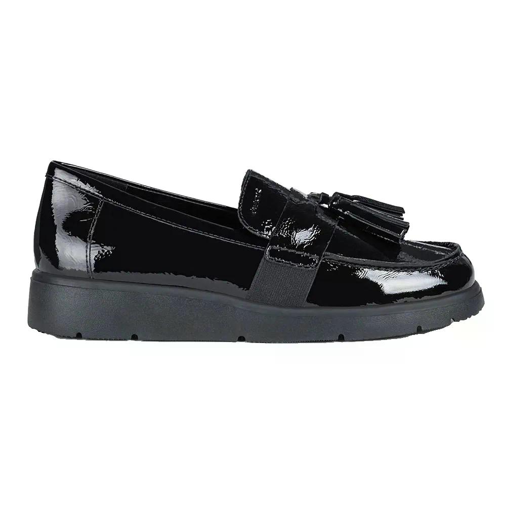 樂天商城 - ジェオックス アルララ D04LCA00067 ローファー ウーマン （ Black ） | GEOX Arlara D04LCA00067 loafers woman [t]