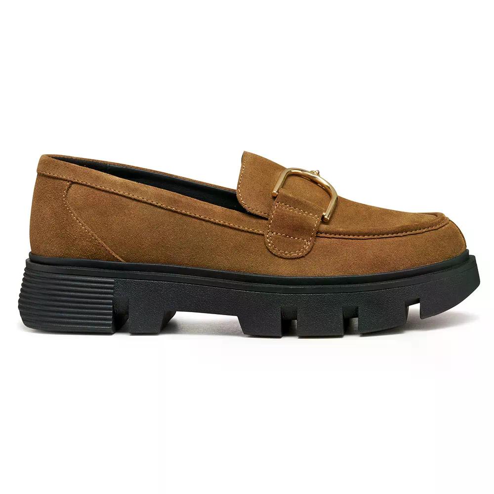 Rakuten - ジェオックス ヴィルデ H ローファー ウーマン （ Mud ） | GEOX Vilde H loafers woman [t]