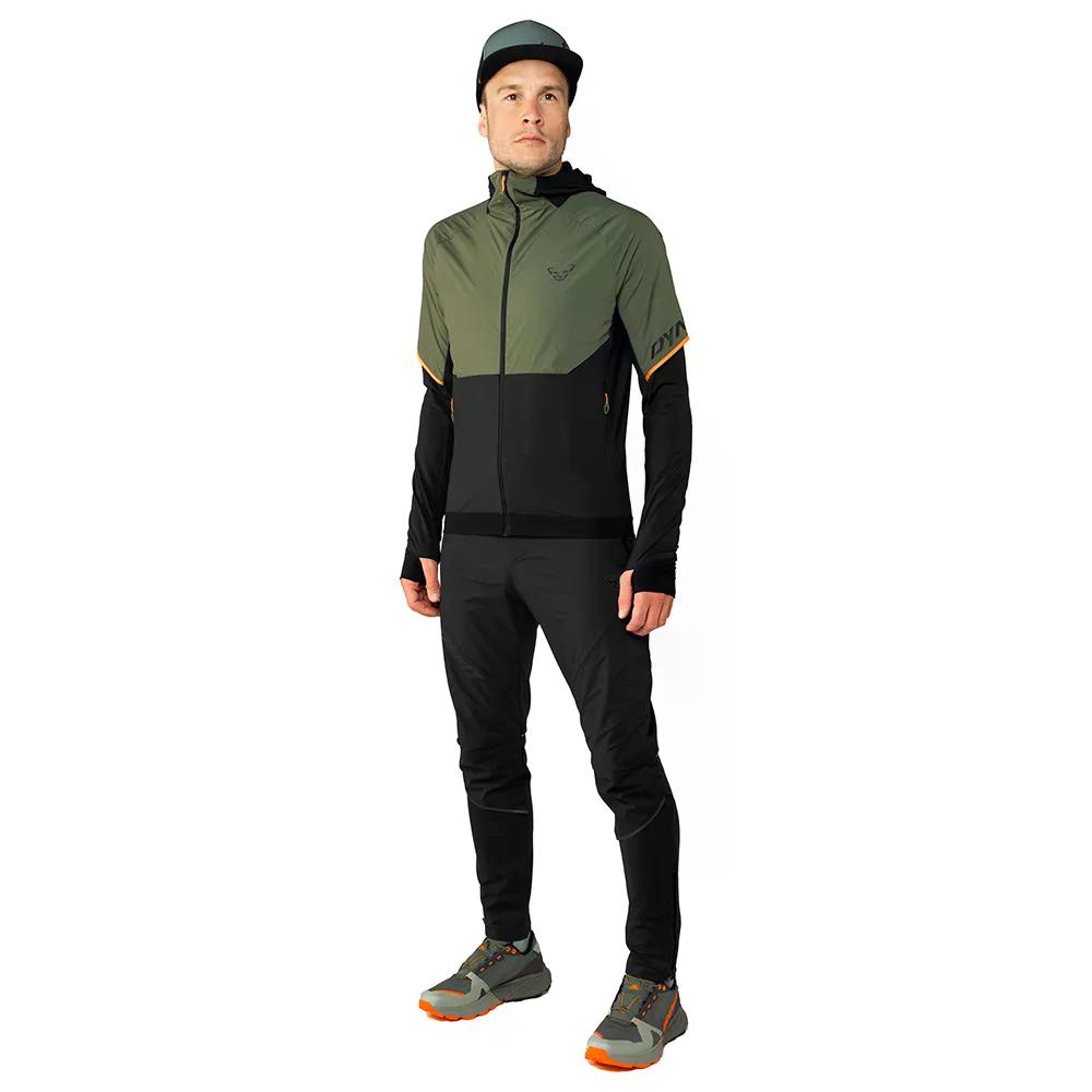�����ʥե��å� ����ѥ��� �ϥ��֥�å� �쥮�� �� BlackOut �� | DYNAFIT Alpine Hybrid Leggings [t]