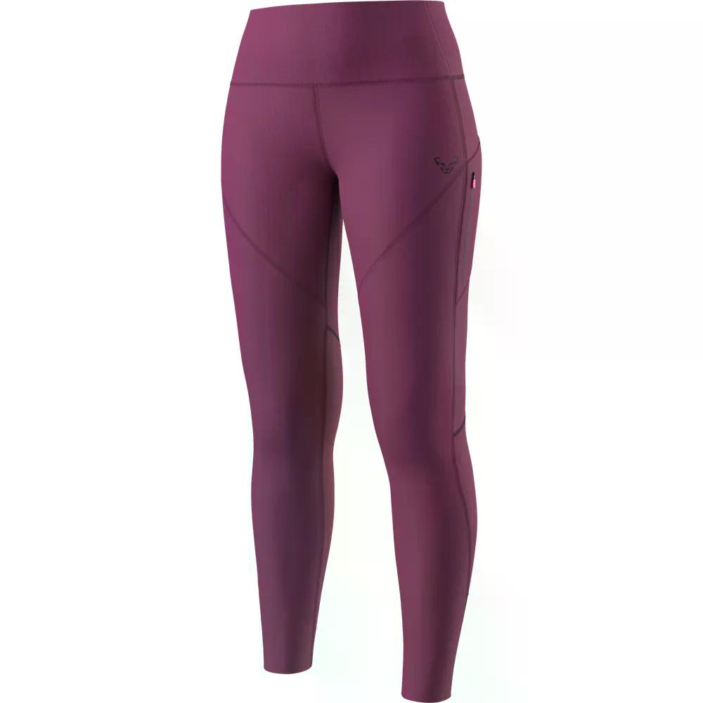 �����ʥե��å� �����󥿡� ���˥� �쥮�� ��ǥ����� �� Amaranth �� | DYNAFIT Winter Running Leggings Woman [t]
