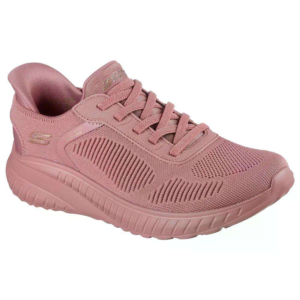 SKECHERS - スケッチャーズ ボブス スクワッド カオス スニーカー レディース （ RoseTextile ） | SKECHERS BOBS Squad Chaos Sneakers Woman [t]