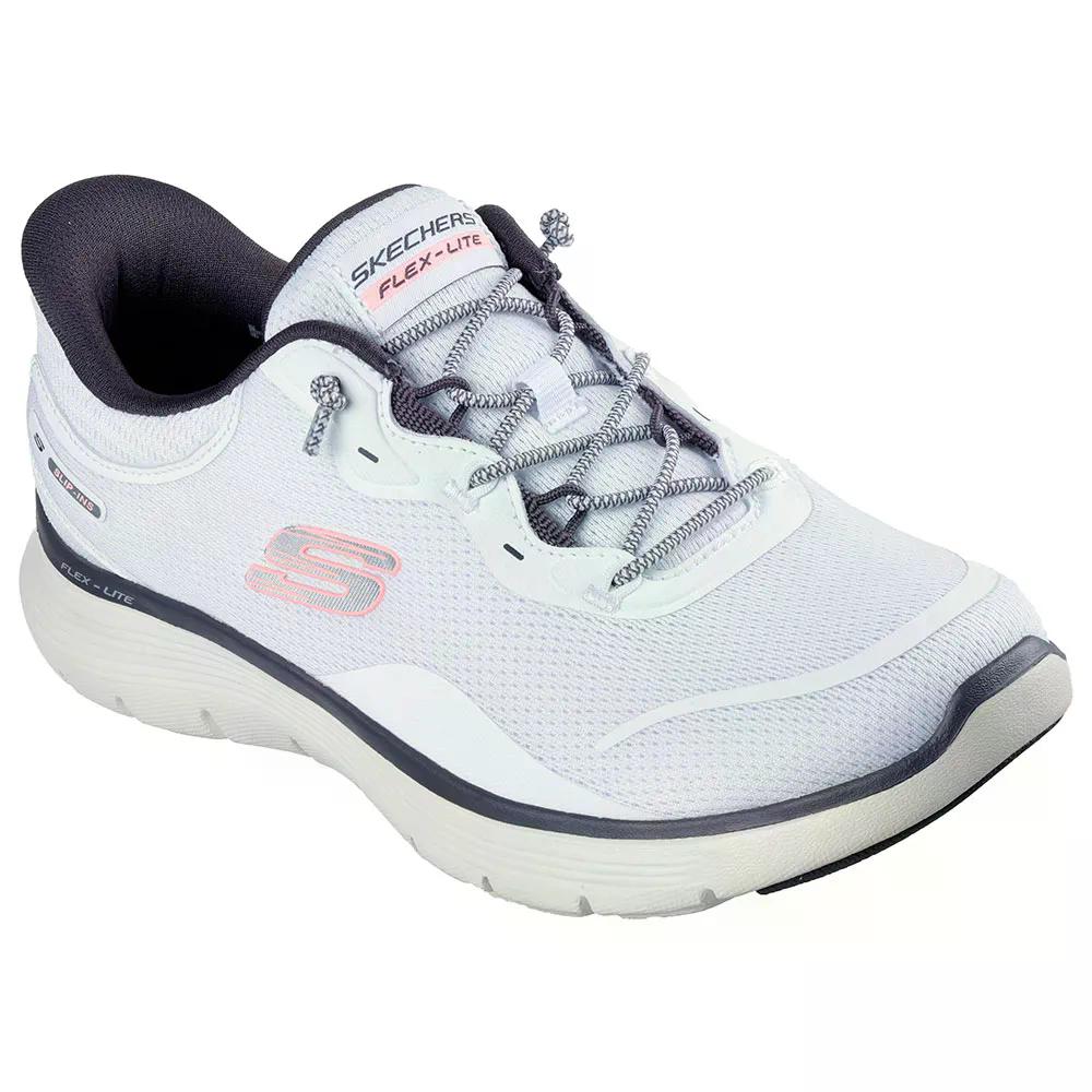 Rakuten - スケッチャーズ フレックス アピール 5.0 イージー ブリージー スニーカー レディース （ WhiteMesh/Tpu/MultiTrim ） | SKECHERS