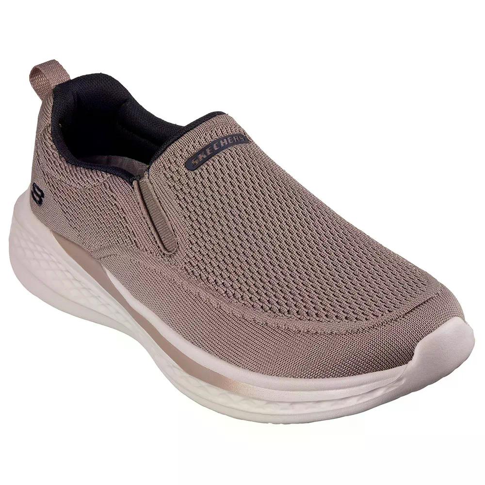 SKECHERS - スケッチャーズ スレイド スニーカー （ TaupeKnittedMesh ） | SKECHERS Slade Sneakers [t]