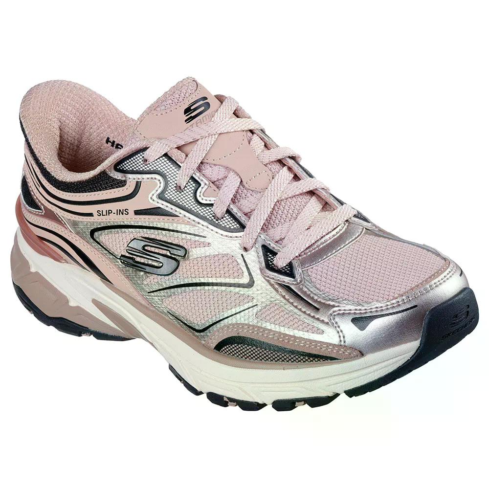 スケッチャーズ スタミナ スポーツ スニーカー レディース （ RoseGoldDuraleather/RoseMesh/Trim ） | SKECHERS Stamina Sport Sneakers Woman 