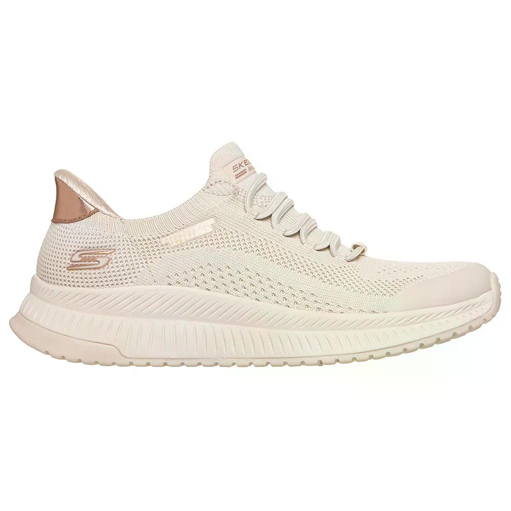 樂天商城 - スケッチャーズ ボブス スクワッド 4 スニーカー レディース （ OffWhiteEngineeredKnit ） | SKECHERS BOBS Squad 4 Sneakers Woman [t]