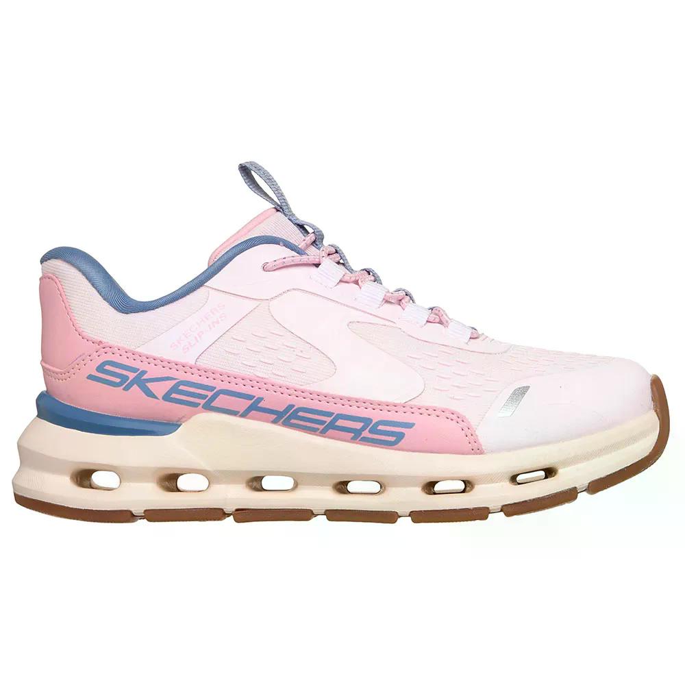 樂天商城 - スケッチャーズ グライド ステップ プラス ビスタ レーン キッズ スニーカー （ LightPinkSynthetic/SlateTrim ） | SKECHERS Glide Step+ Vista Lane Kids Sneakers [t]
