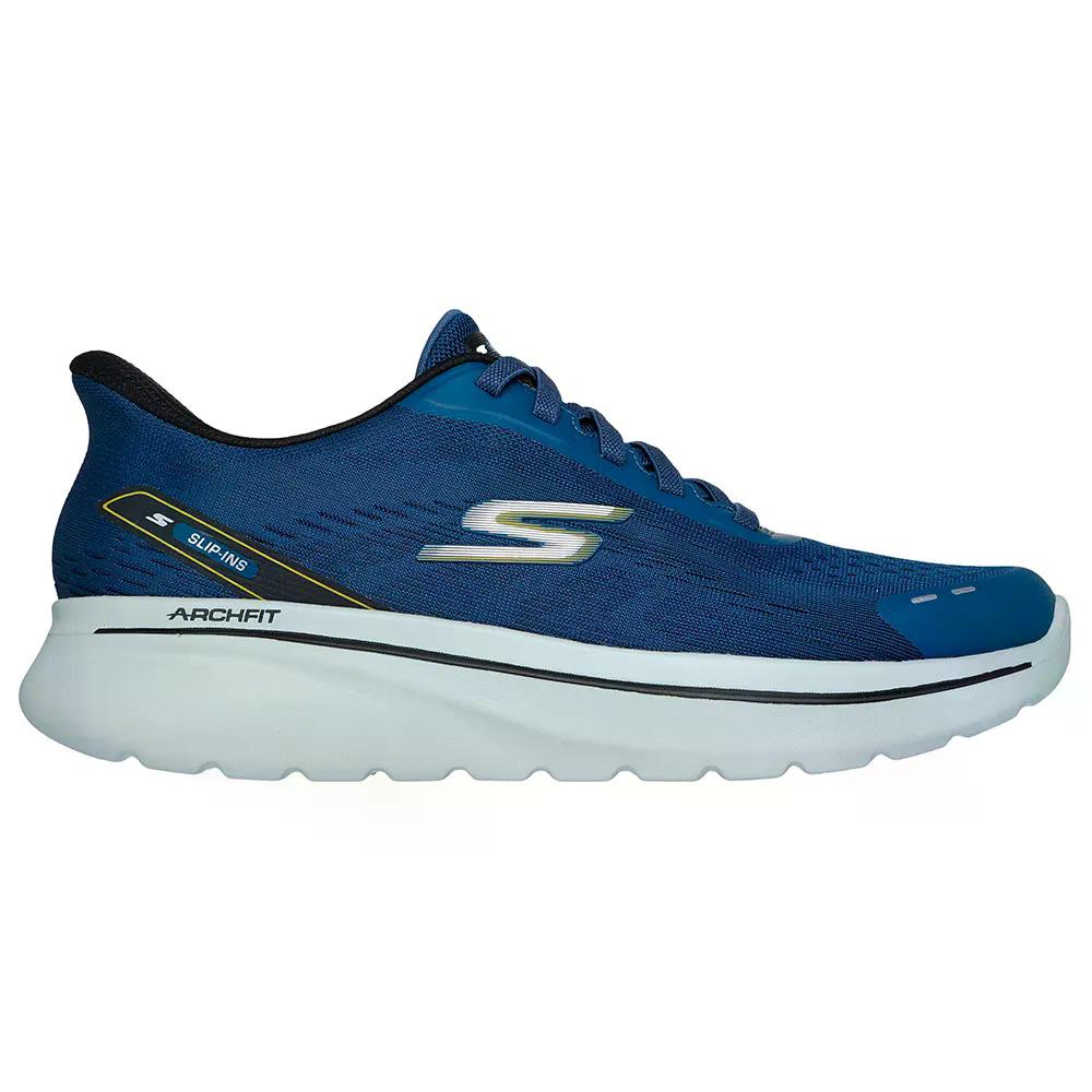 SKECHERS - スケッチャーズ ゴーウォーク アーチ フィット エンジョイ ノーベンド スニーカー （ NavyTextile ） | SKECHERS GOwalk Arch Fit N-Joy Nobend Sneakers [t]