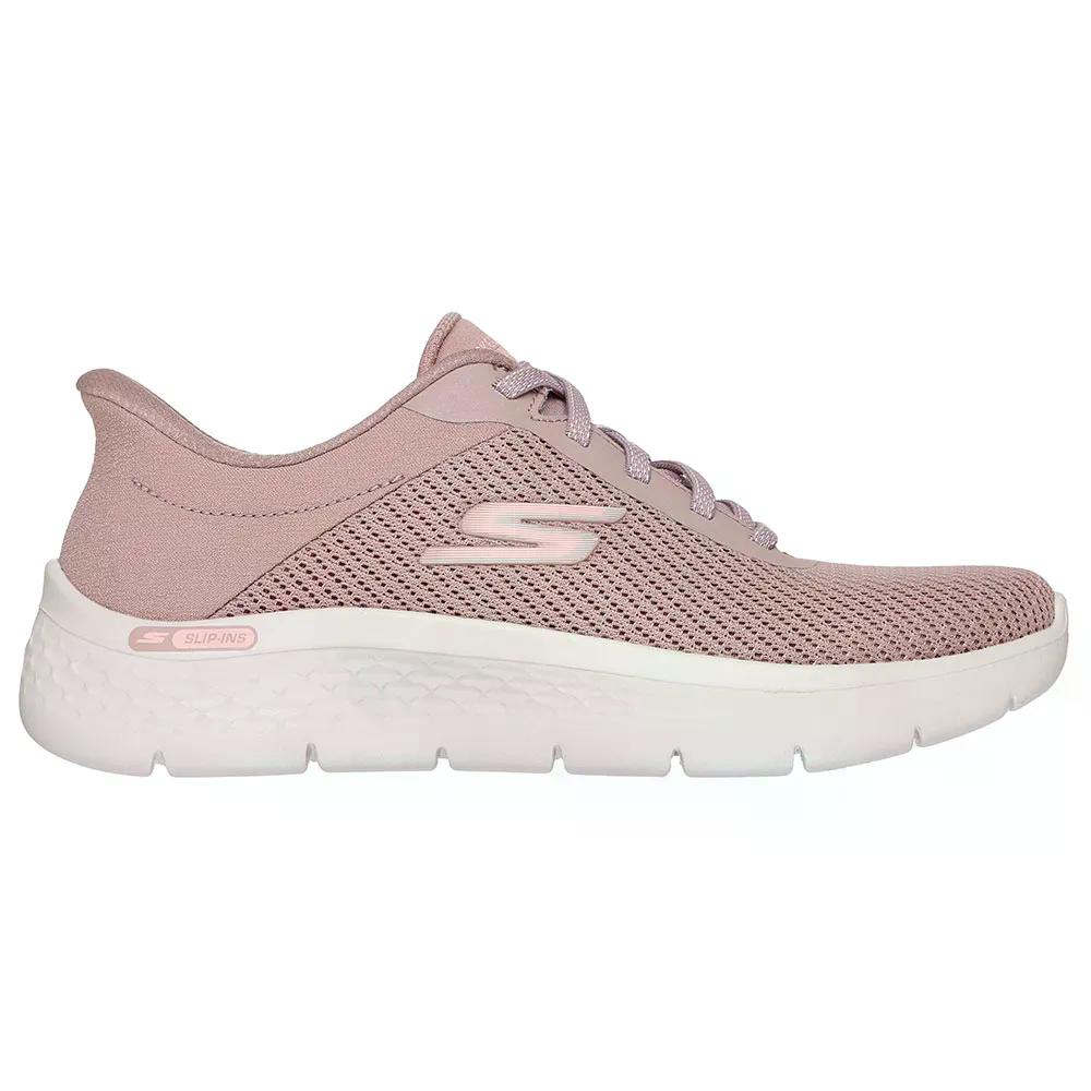 SKECHERS - スケッチャーズ ゴーウォーク フレックス カーラ スニーカー レディース （ TaupeTextile/Trim ） | SKECHERS GOwalk Flex Carla Sneakers Woman [t]