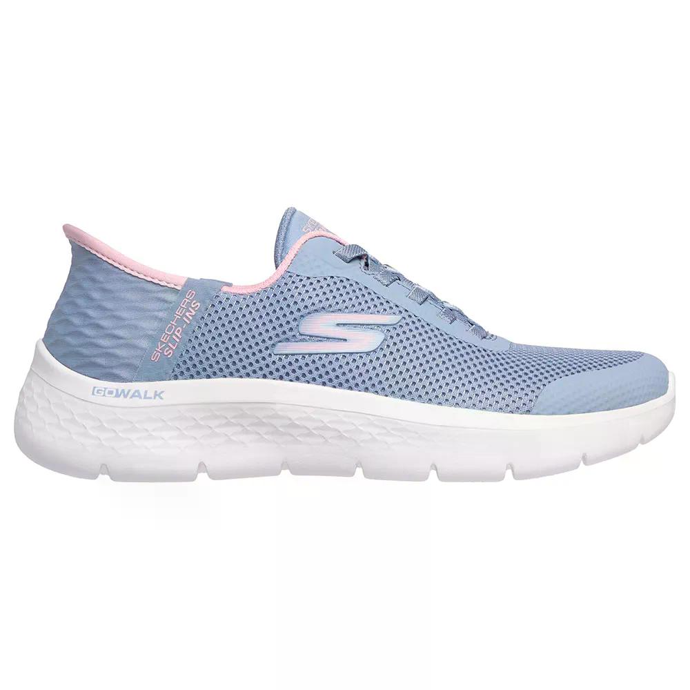 Rakuten - スケッチャーズ ゴーウォーク フレックス グランド エントリー スニーカー レディース （ PeriwinkleTextile/PinkTrim ） | SKECHERS