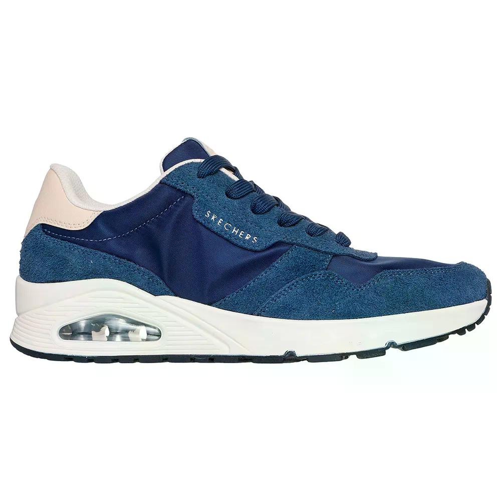 SKECHERS - スケッチャーズ ウノ ヴィンテージ デイズ スニーカー （ NavyRetroSuede/Mesh ） | SKECHERS Uno Vintage Dayz Sneakers [t]