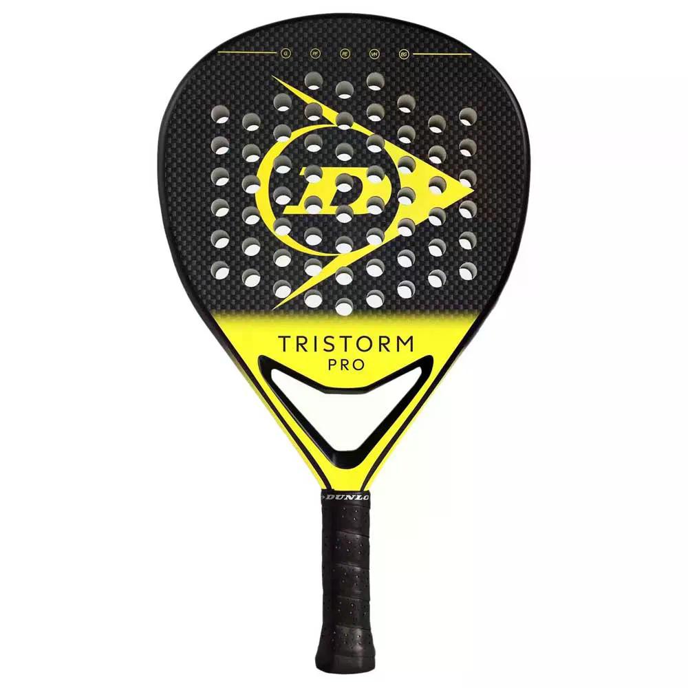 樂天商城 - Dunlop Tristorm pro パデルラケット （ Black/Yellow/Grey/White ） [t]