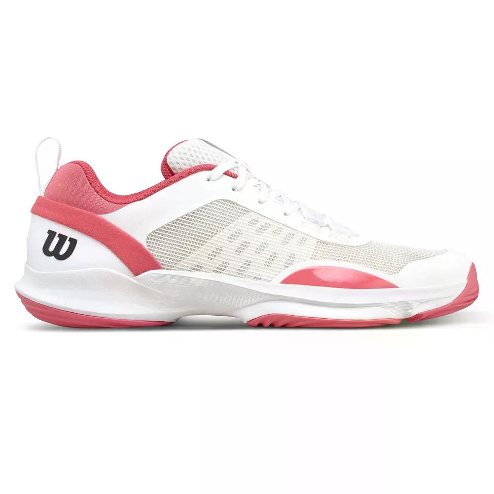 樂天商城 - WILSON Hurakn Pro V2 パデルシューズ （ White/White/Dubarry ） [t]