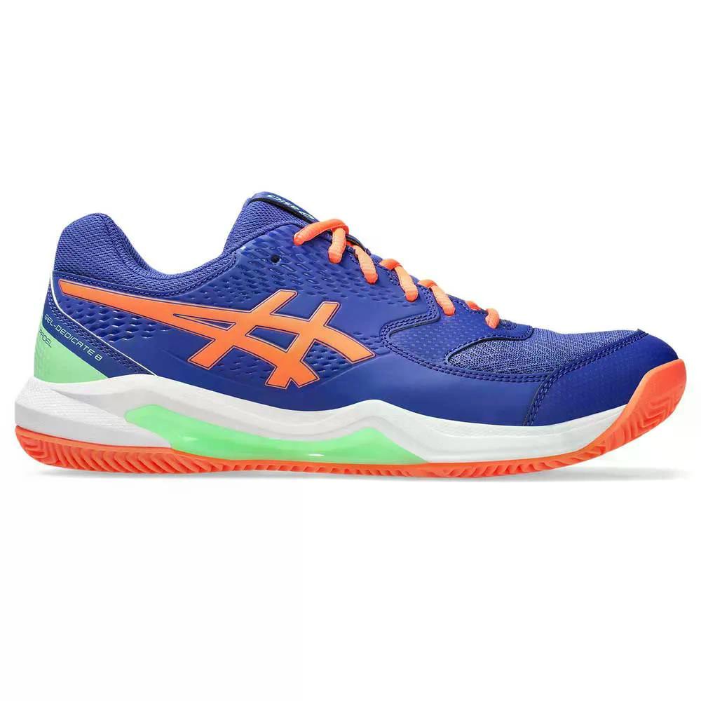 ASICS Gel-Dedicate 8 パデルシューズ （ DarkCobalt/VividCoral ） [t]