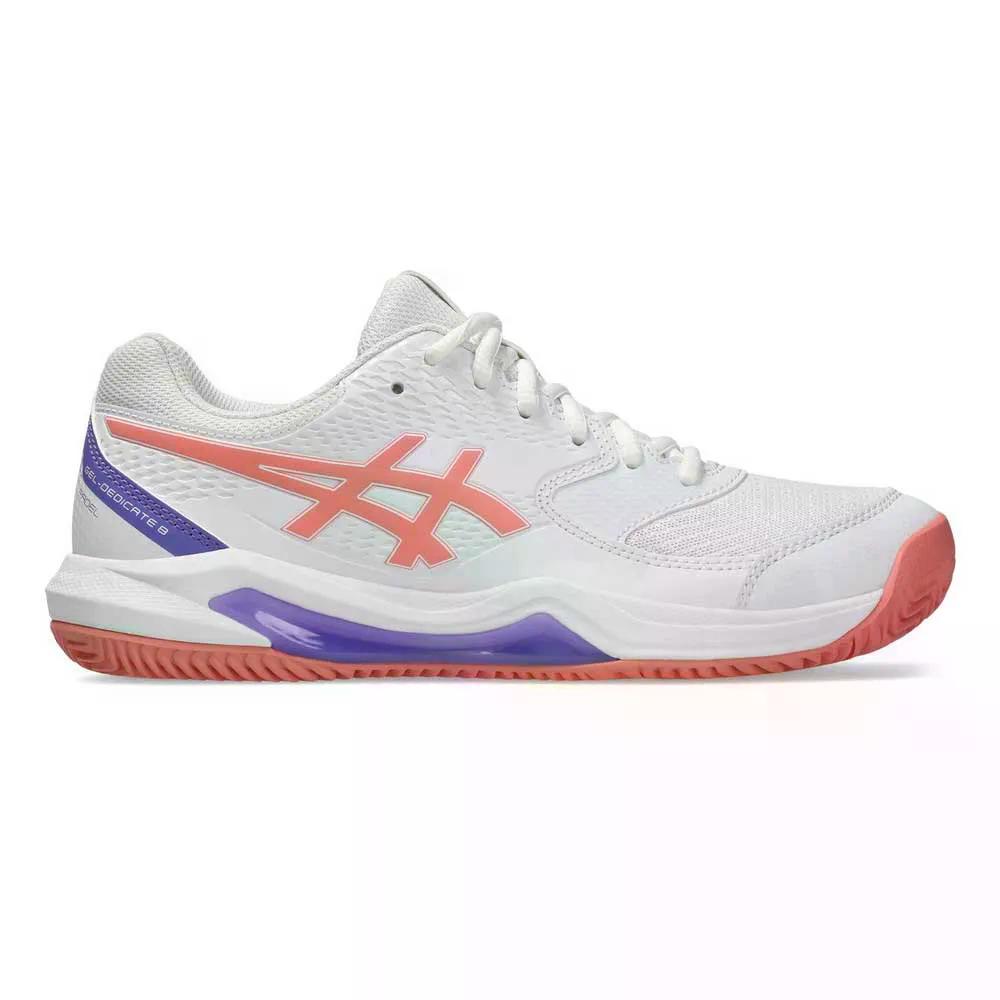 ASICS Gel-Dedicate 8 パデルシューズ （ White/Guava ） [t]
