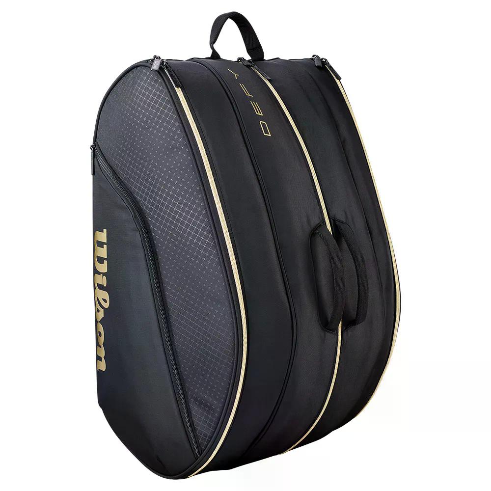 WILSON Defy V1 �ѥǥ�饱�åȥХå� �� Black/Gold �� [t]