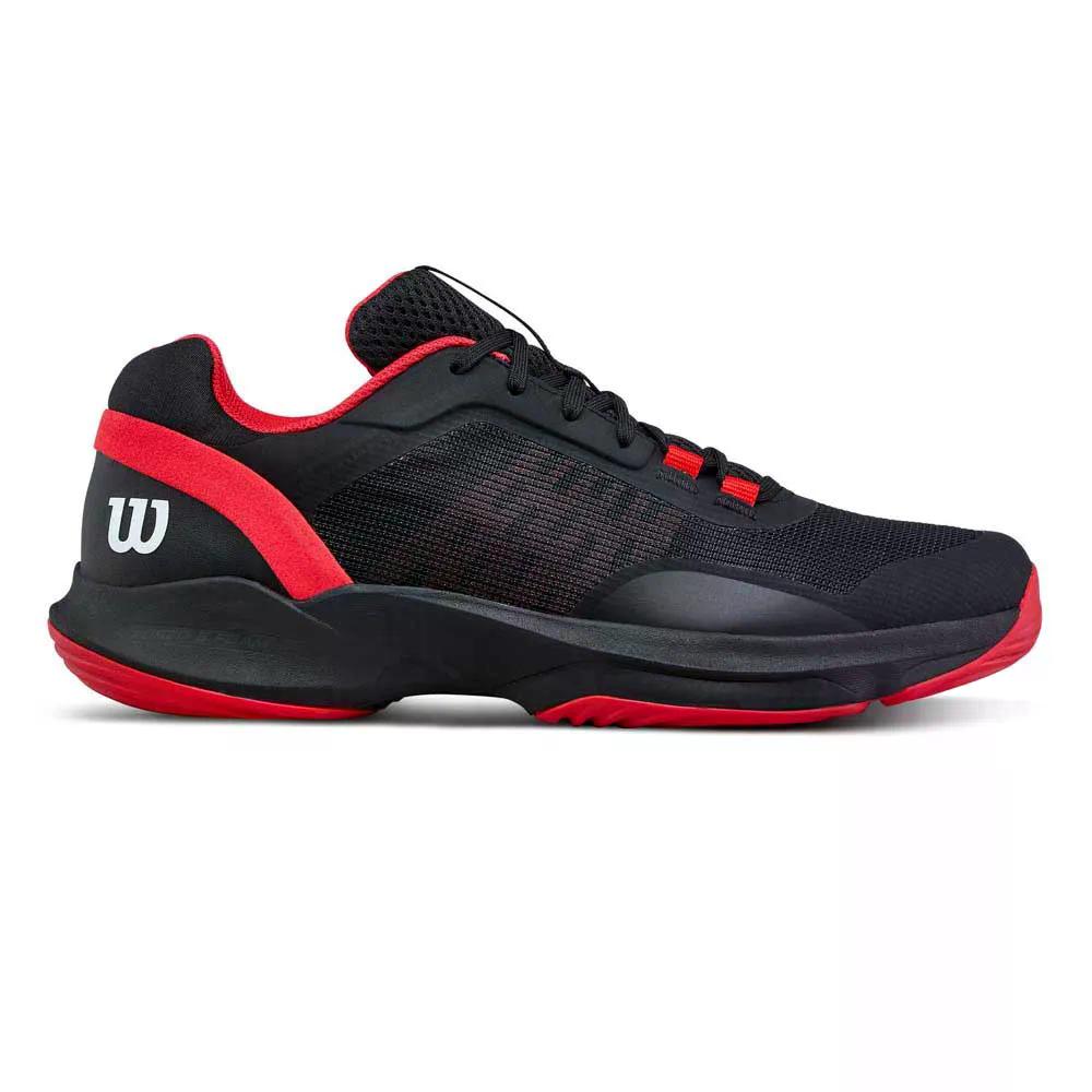 ウィルソン フラカン プロ V2 パデル シューズ （ Black/Infrared/White ） | WILSON Hurakn Pro V2 Padel Shoes [t]