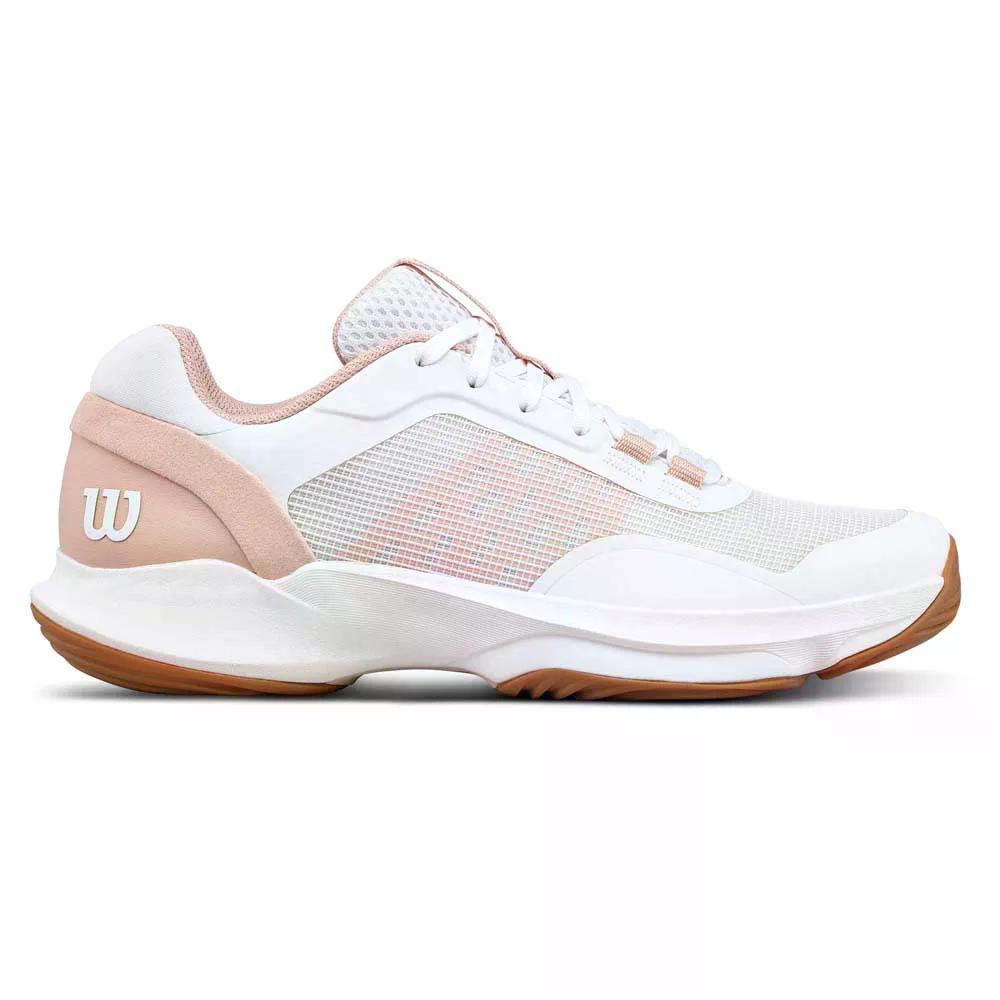 Rakuten - ウィルソン フラカン プロ V2 パデル シューズ ウーマン （ White/CameoRose/Gum1A ） | WILSON Hurakn Pro V2 Padel Shoes woman [t]