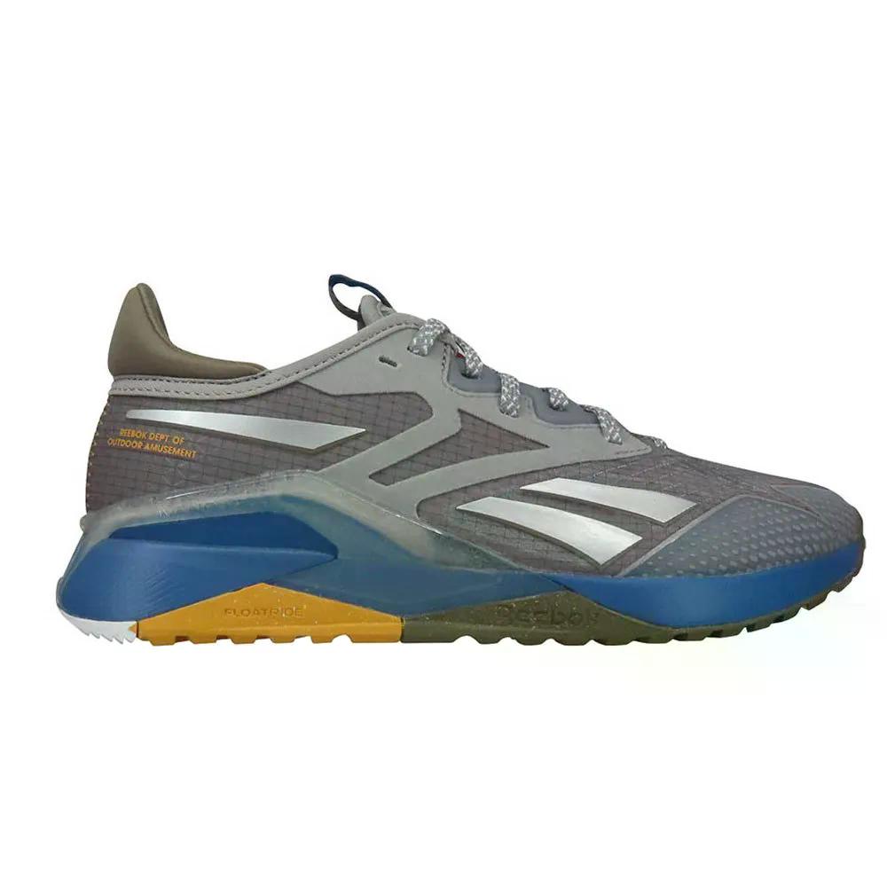 Reebok - REEBOK Nano X2 Adventure スニーカー （ PureGrey4/TrekGrey/SteelyBlueS23-R ） [t]