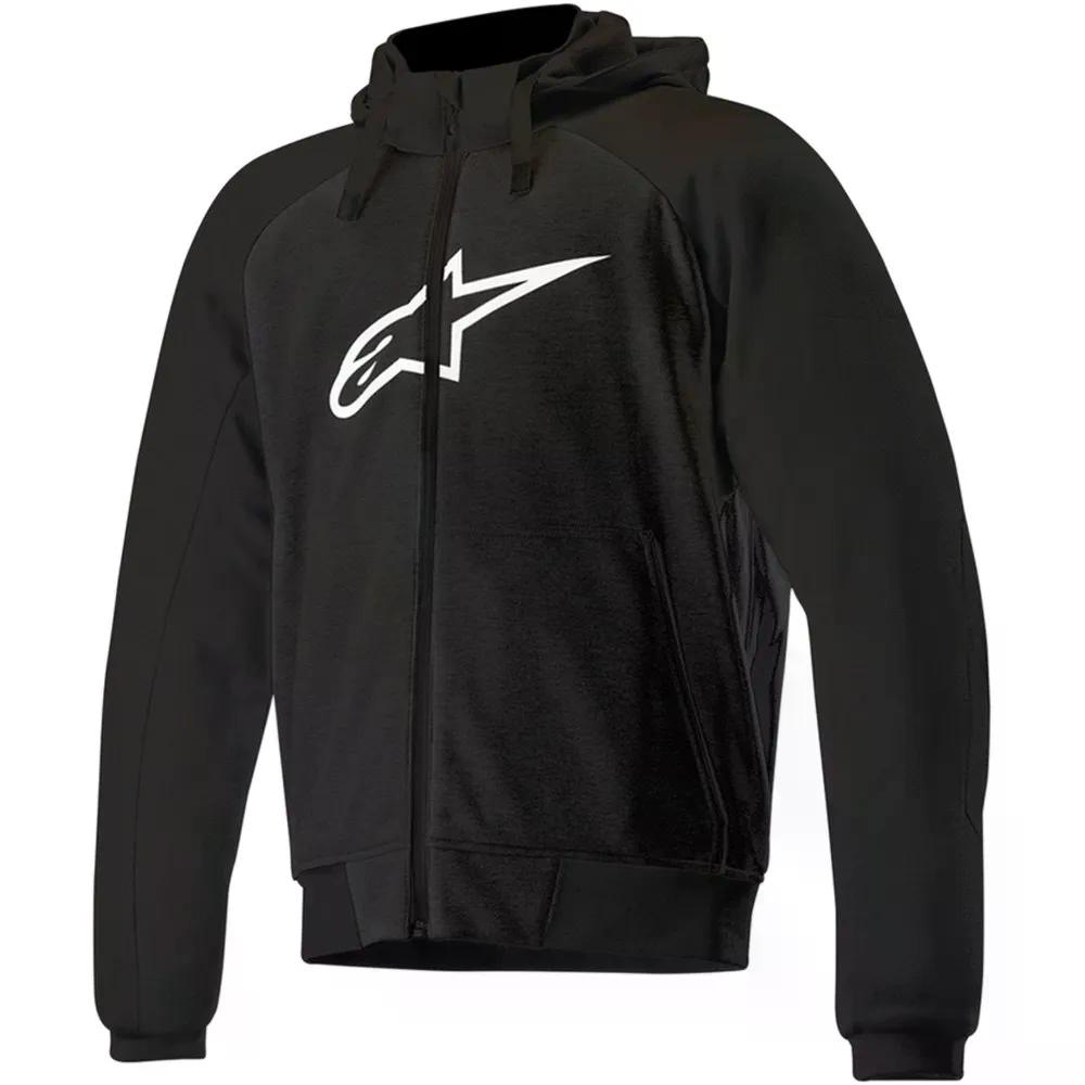 アルパインスターズ クローム スポーツ フルジップ スウェットシャツ （ Black ） | ALPINESTARS Chrom..