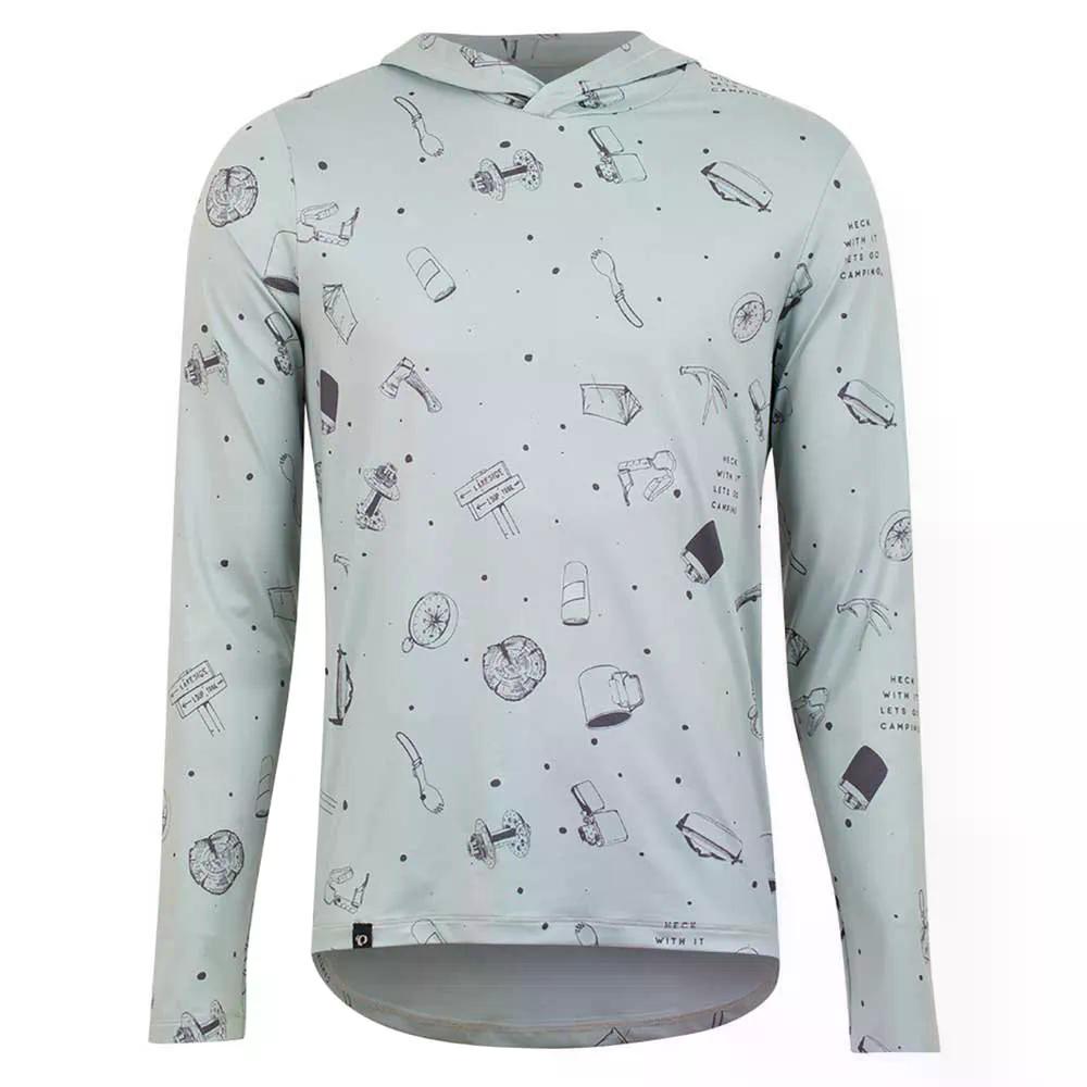 パールイズミ ミッドランド フーディー （ DawnGreyCamp ） | PEARL IZUMI Midland hoodie [t]