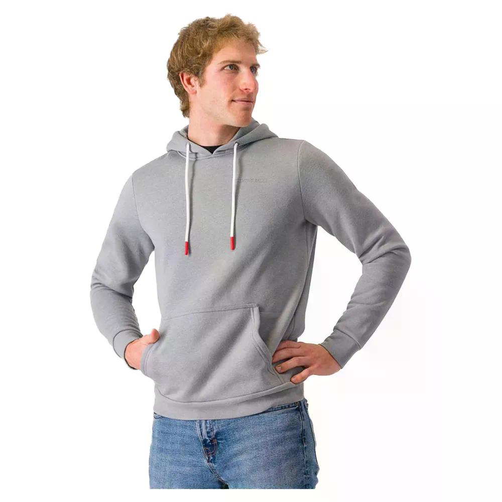 樂天商城 - カステリ クラシコ フーディー （ Grey ） | CASTELLI Classico hoodie [t]