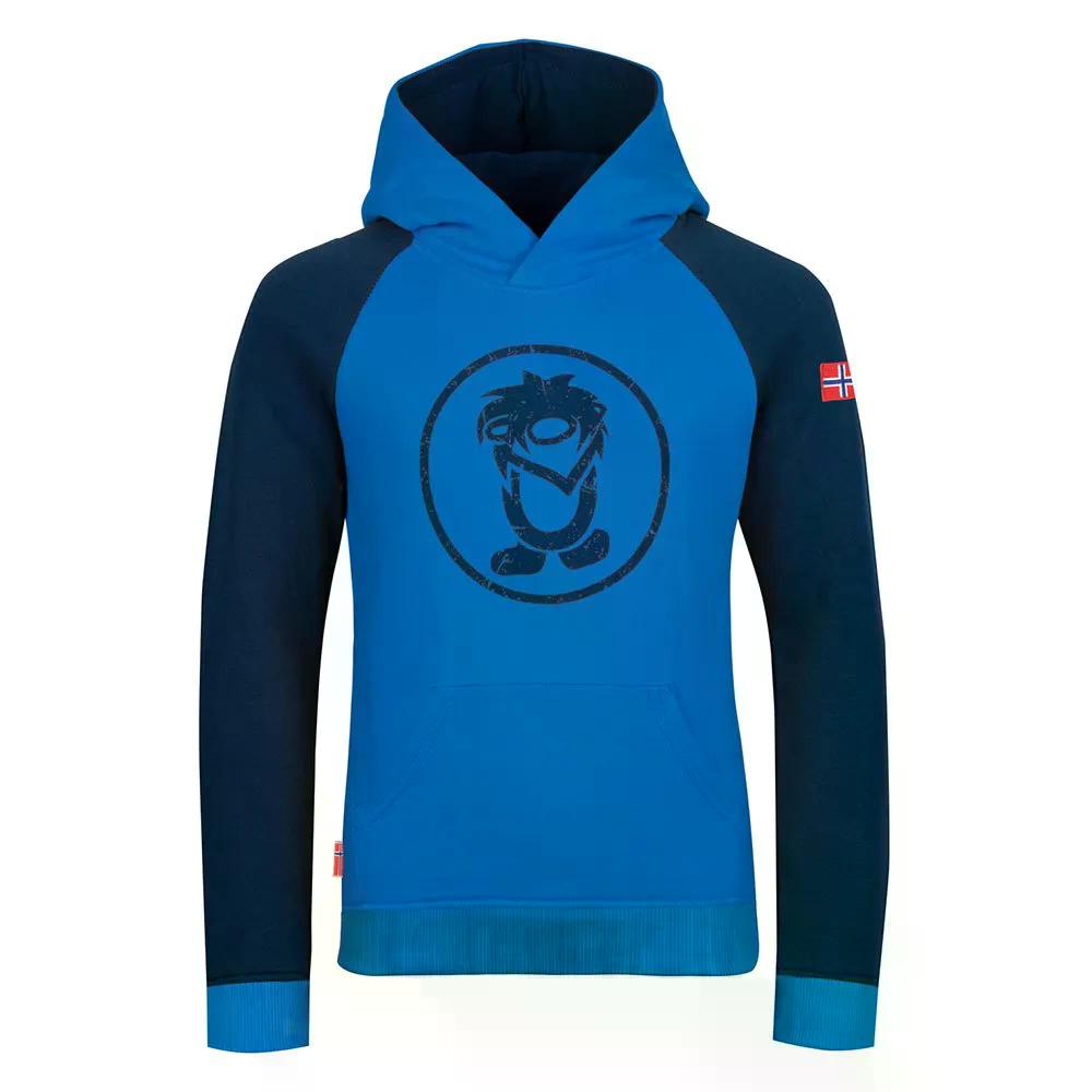 トロールキッズ スタヴァンゲル ジュニア フーディー （ Navy/MediumBlue ） | TROLLKIDS Stavanger Junior hoodie [t]