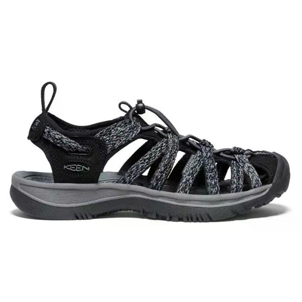 樂天商城 - キーン ウィスパー サンダル レディース （ Black/SteelGre ） | KEEN Whisper Sandals Women [t]