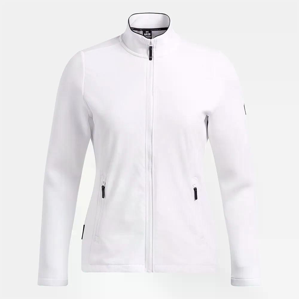 アンダーアーマー ゴルフ ドライブ プロ ハイブリッド ジャケット ウーマン （ White/MetallicSilver ） | UNDER ARMOUR GOLF Drive Pro Hybrid jacket woman 