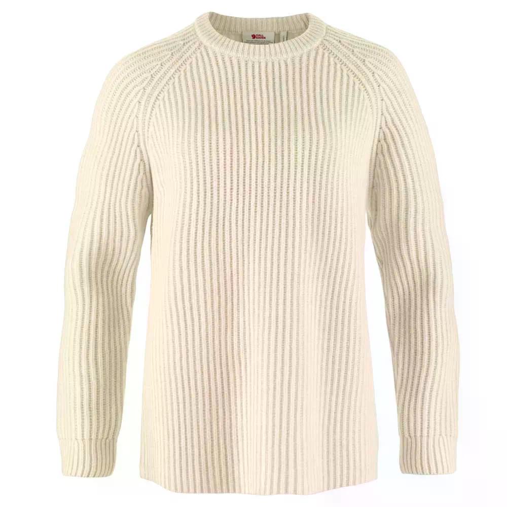 樂天商城 - フェールラーベン オーヴィク リブ セーター ウーマン （ ChalkWhite ） | FjallRaven Ovik Rib sweater woman [t]